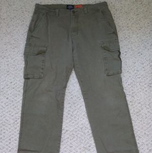 Mens Green Cargo Pants